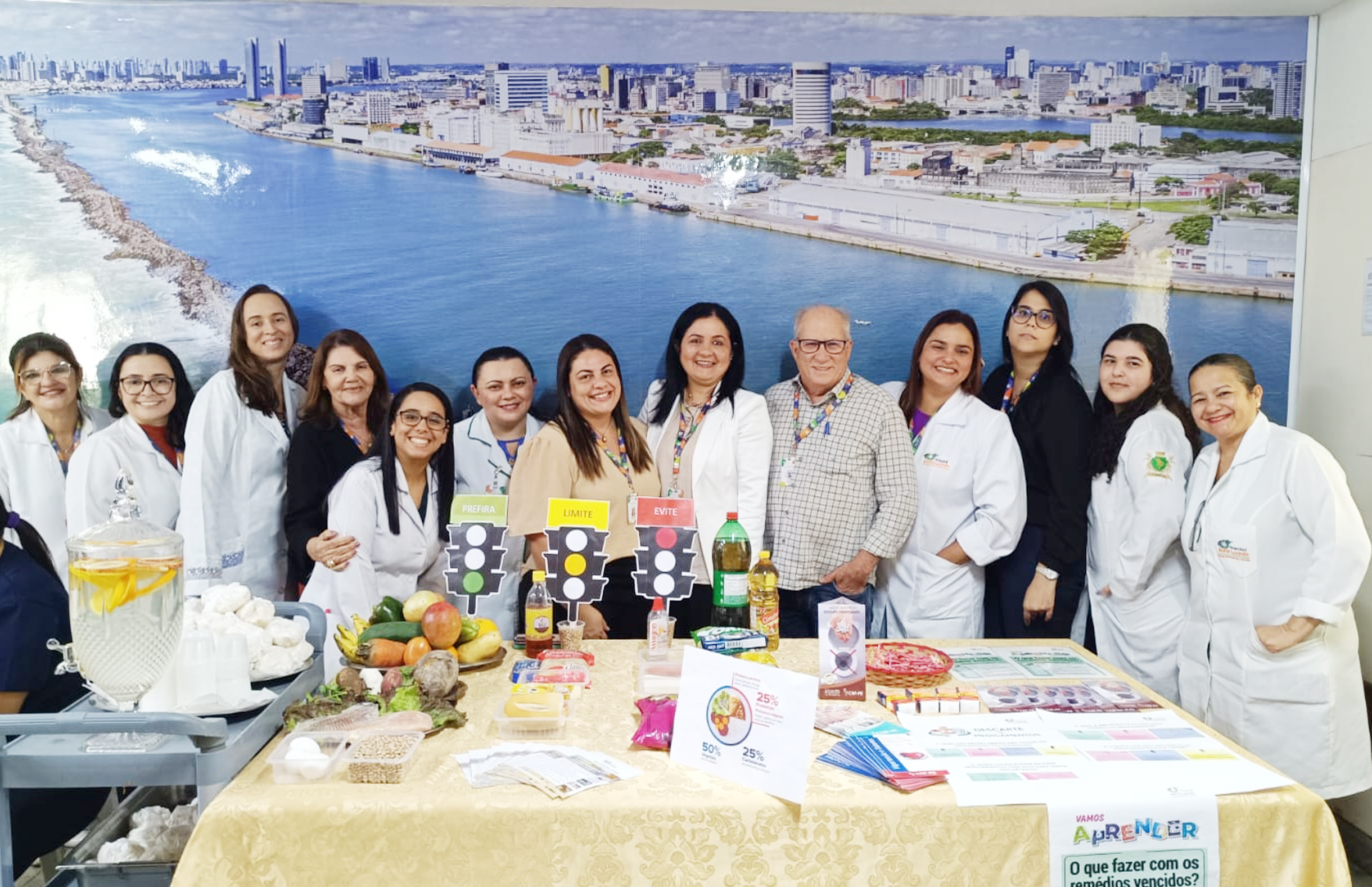Equipe multidisciplinar da FMSA/Hospital Maria Lucinda promove atividade alusiva ao Dia Nacional da Saúde