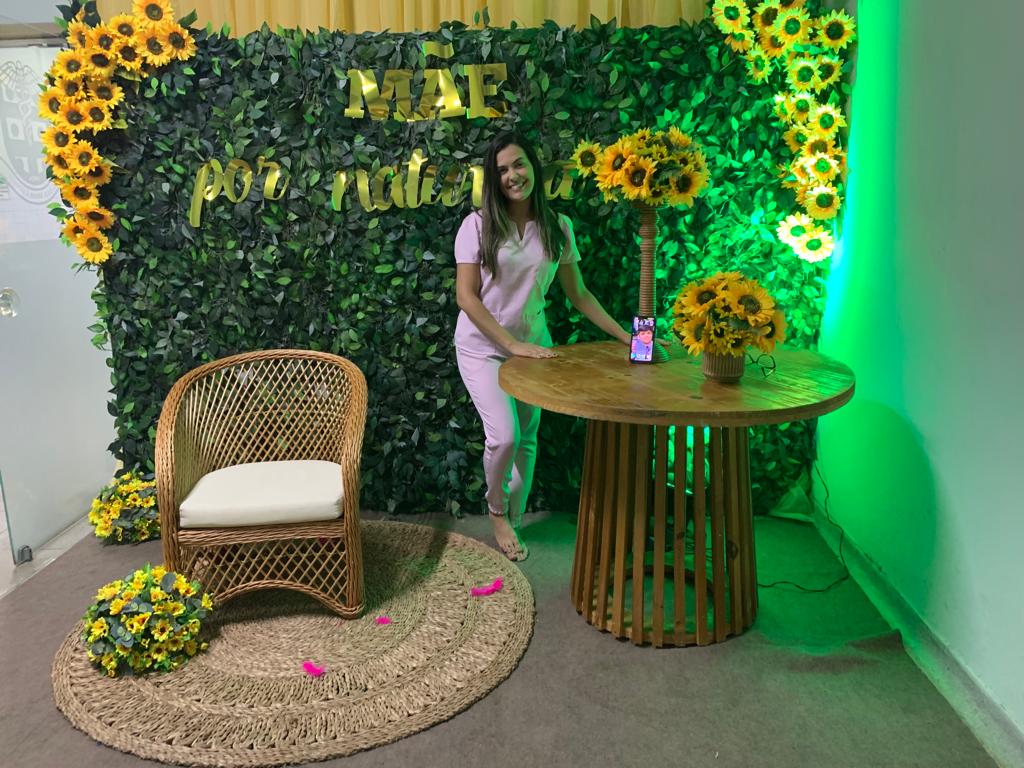 Hospital Maria Lucinda monta cenário em homenagem ao Dia das Mães
