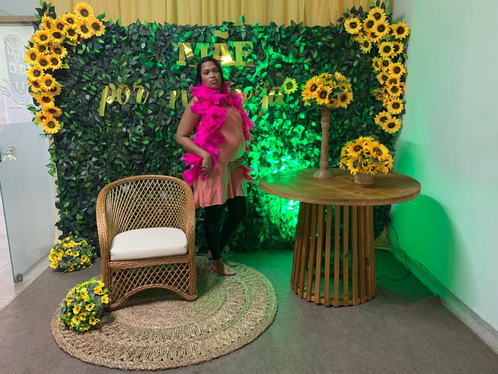 Hospital Maria Lucinda monta cenário em homenagem ao Dia das Mães