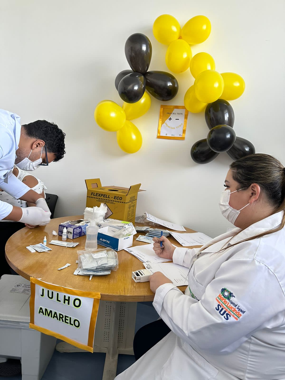 UPA Caruaru realiza atividade alusiva à campanha Julho Amarelo