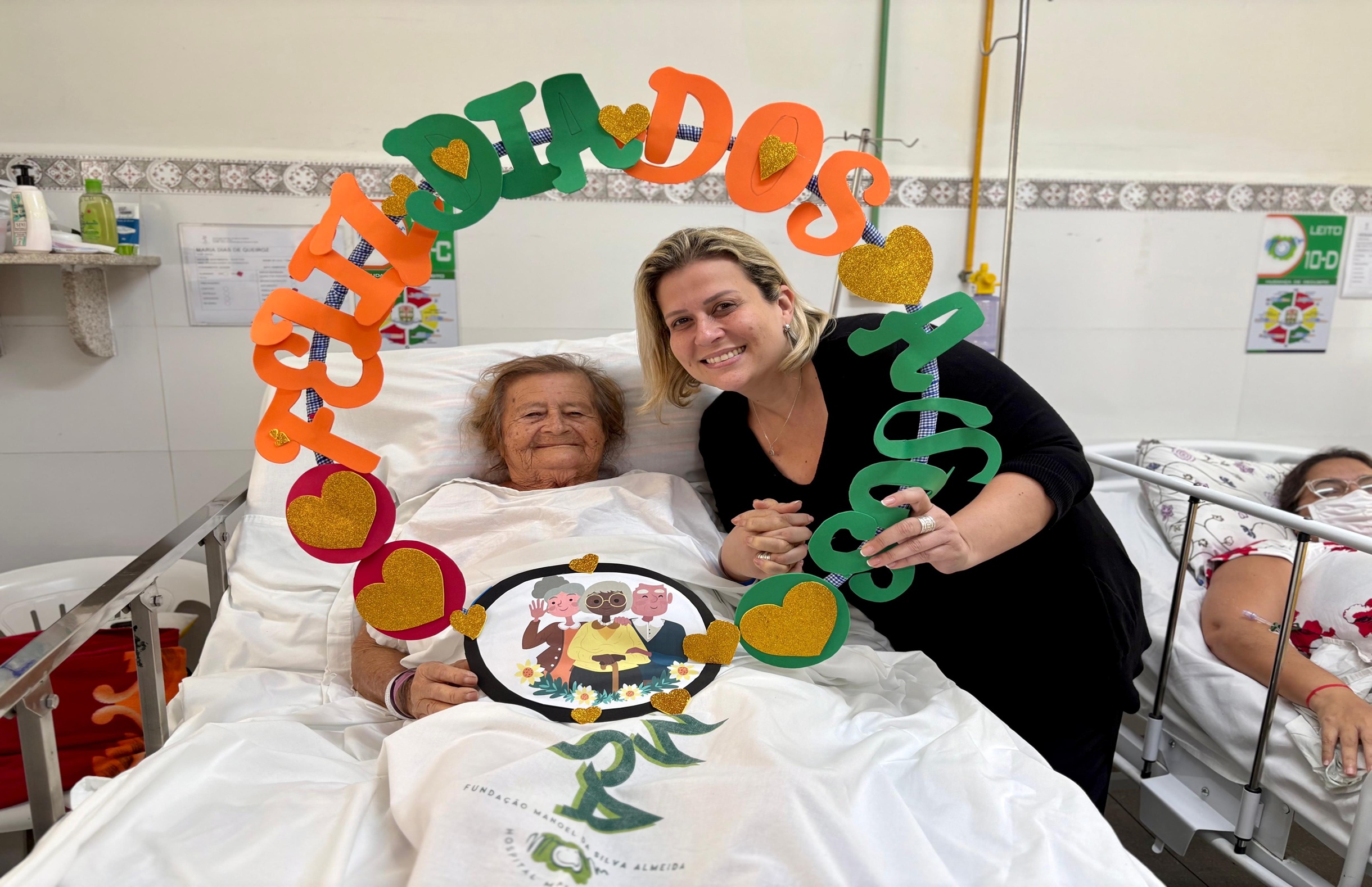 Hospital Maria Lucinda celebra o Dia dos Avós com reencontros cheios de afeto
