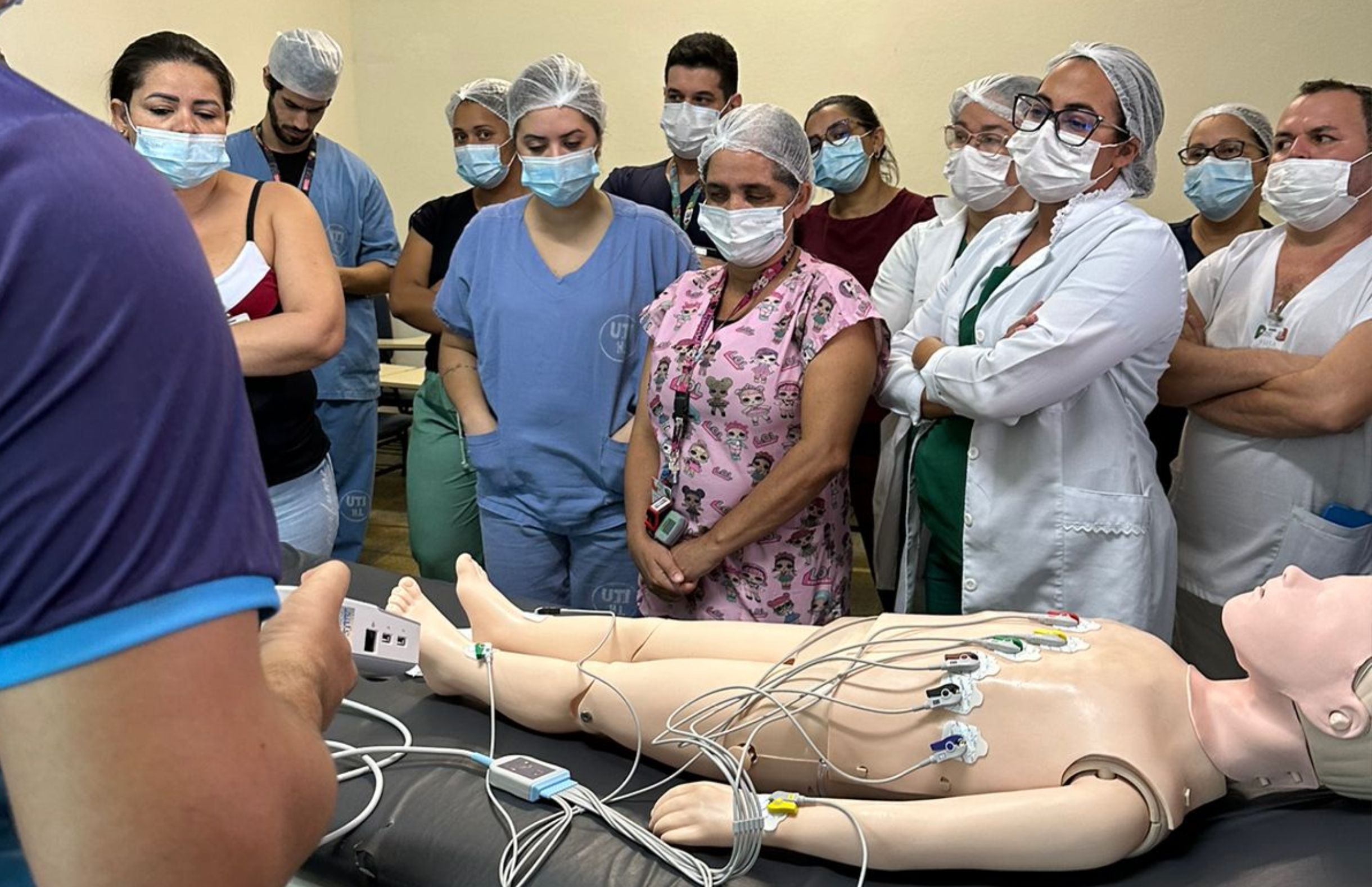 Hospital Maria Lucinda faz capacitação  sobre eletrocardiograma