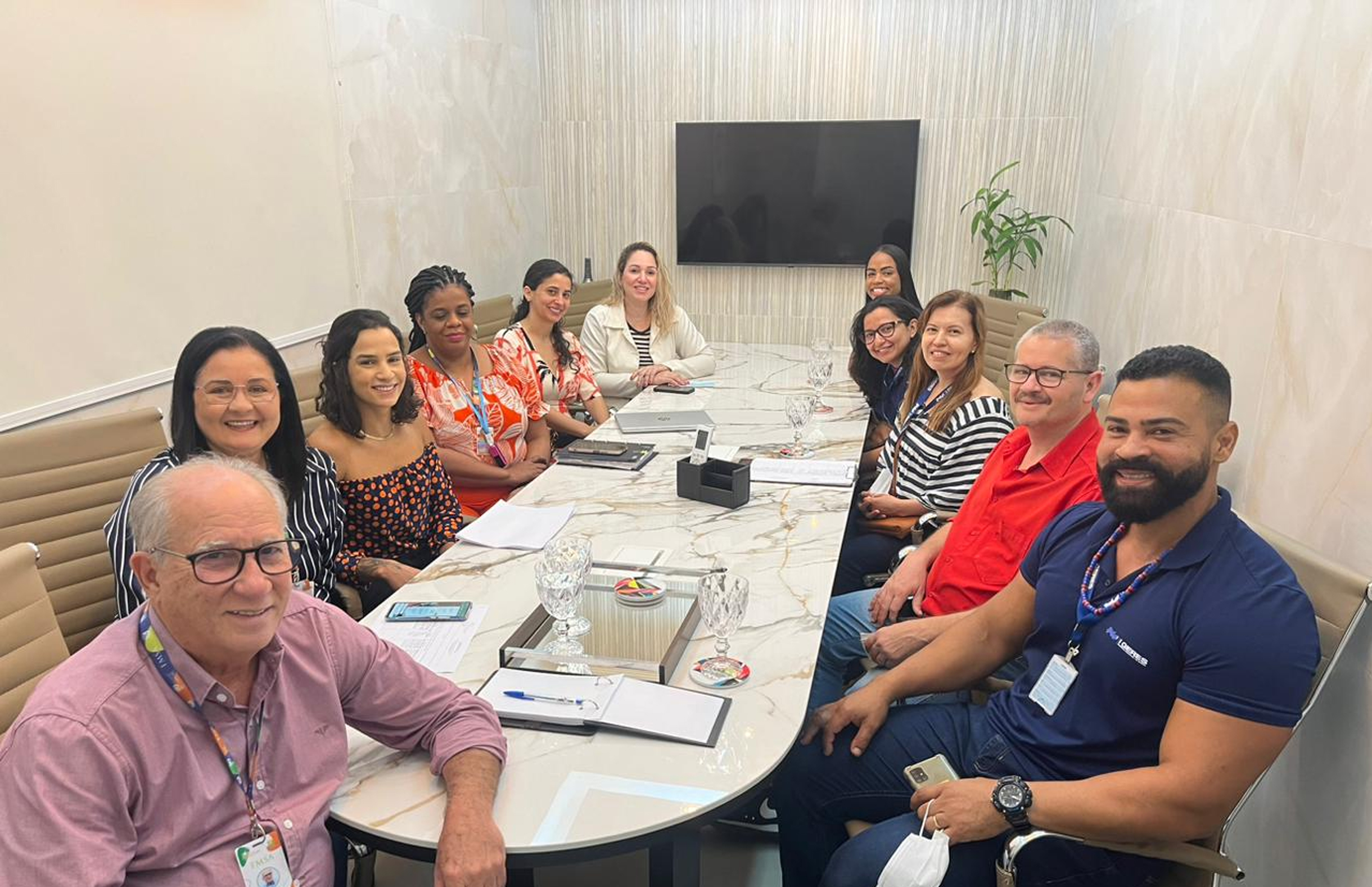 Hospital Maria Lucinda recebe equipe de fiscalização de contratos da I Geres da SES