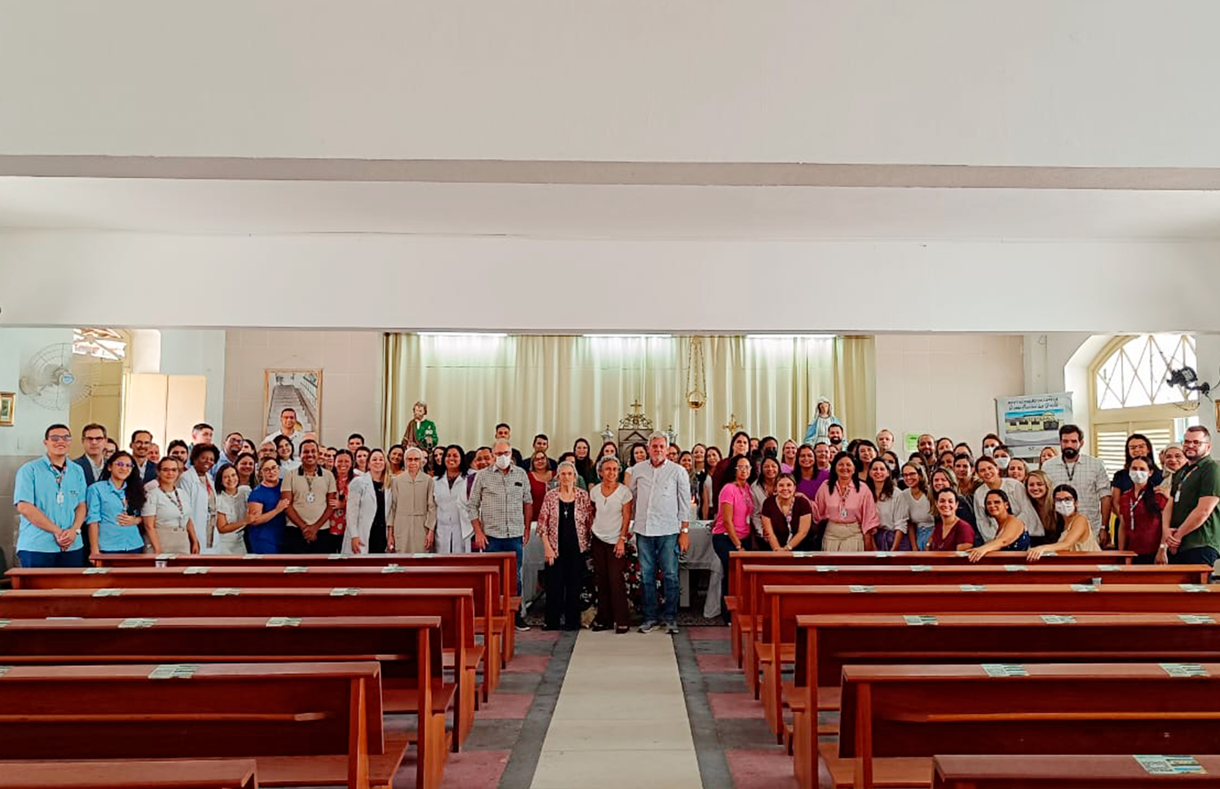Missa de Natal da Fundação Manoel da Silva Almeida/ Hospital Maria Lucinda reúne gestores e representantes das filiais da FMSA