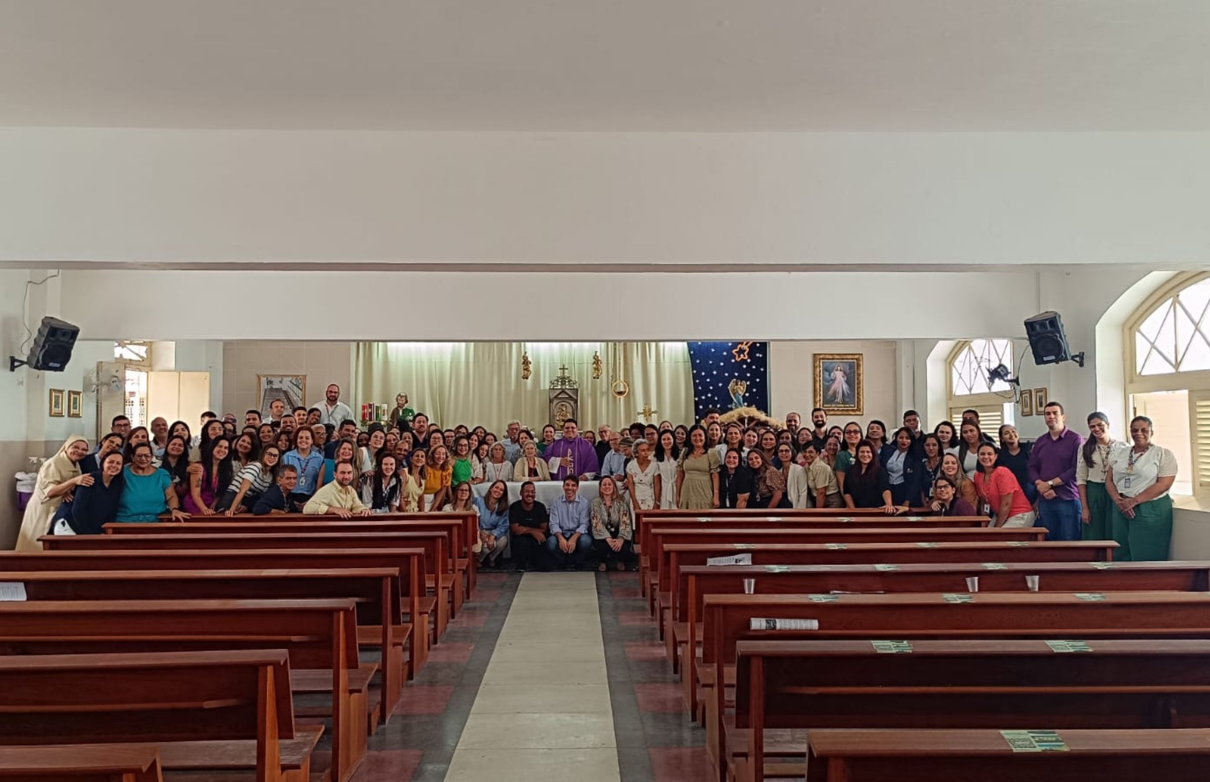 Missa de Natal da Fundação Manoel da Silva Almeida/Hospital Maria Lucinda