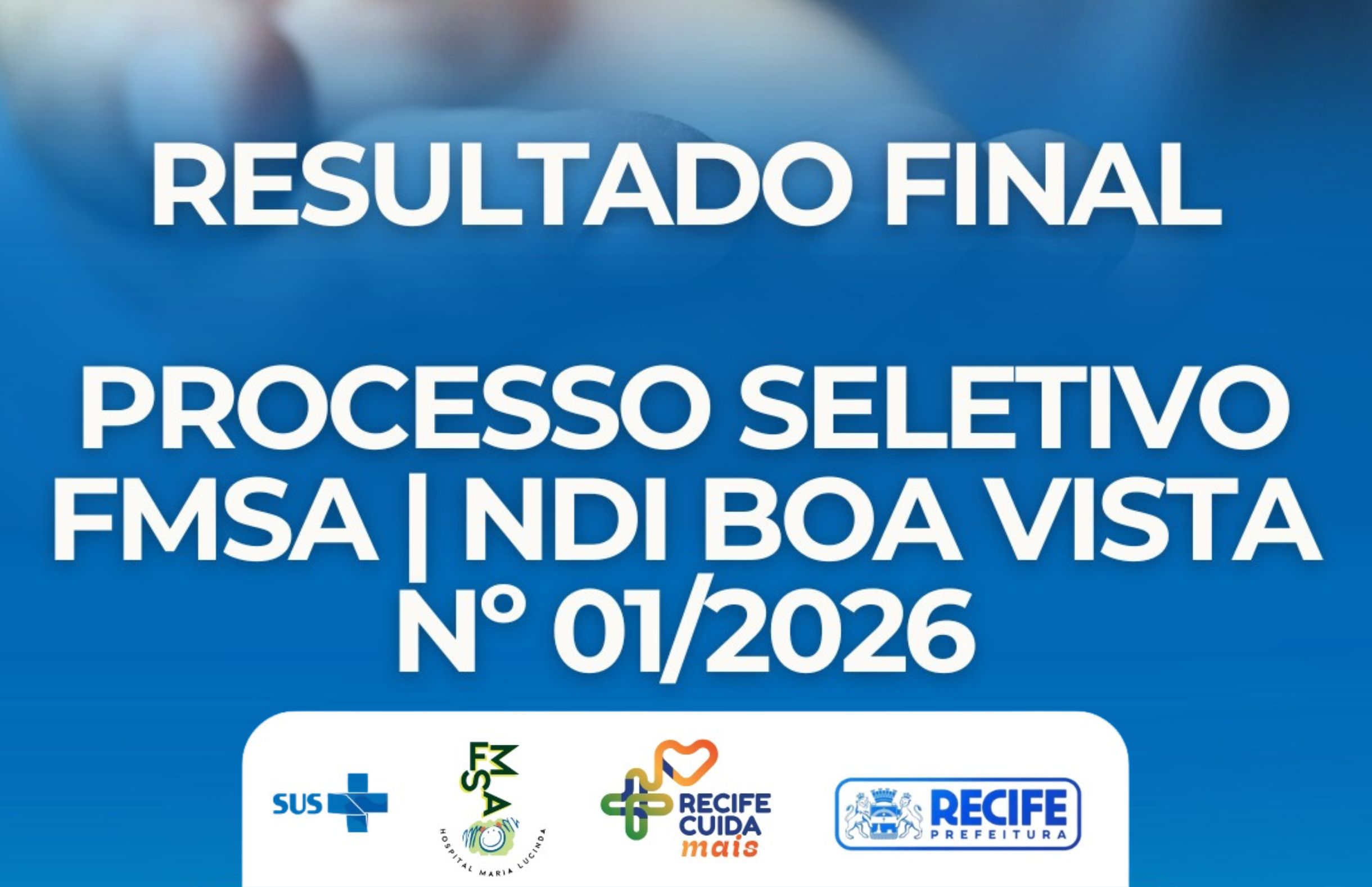 NDI Boa Vista divulga resultado final de processo seletivo