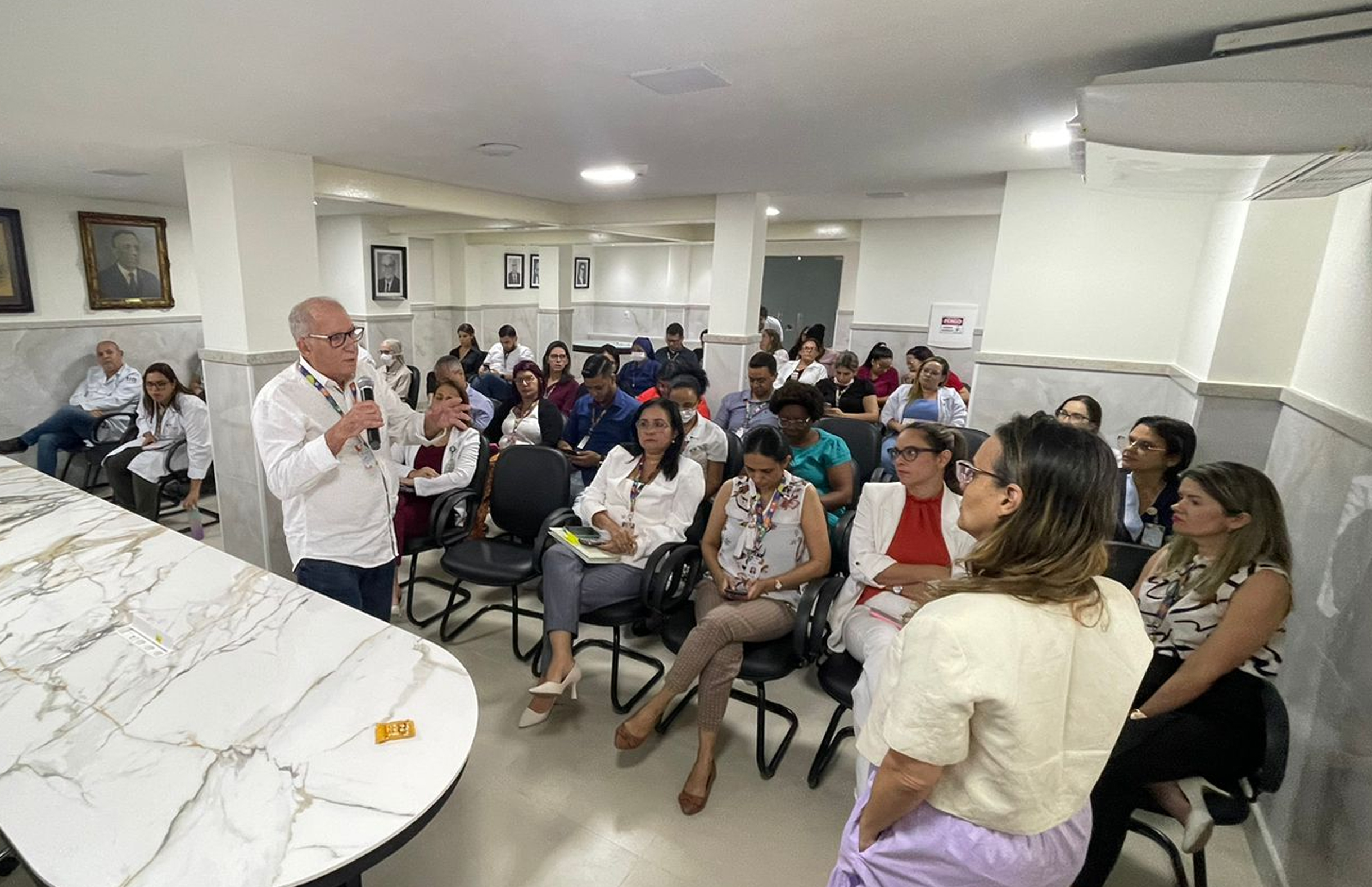 Palestra sobre Combate e Enfrentamento ao Assédio é ministrada na FMSA/Hospital Maria Lucinda