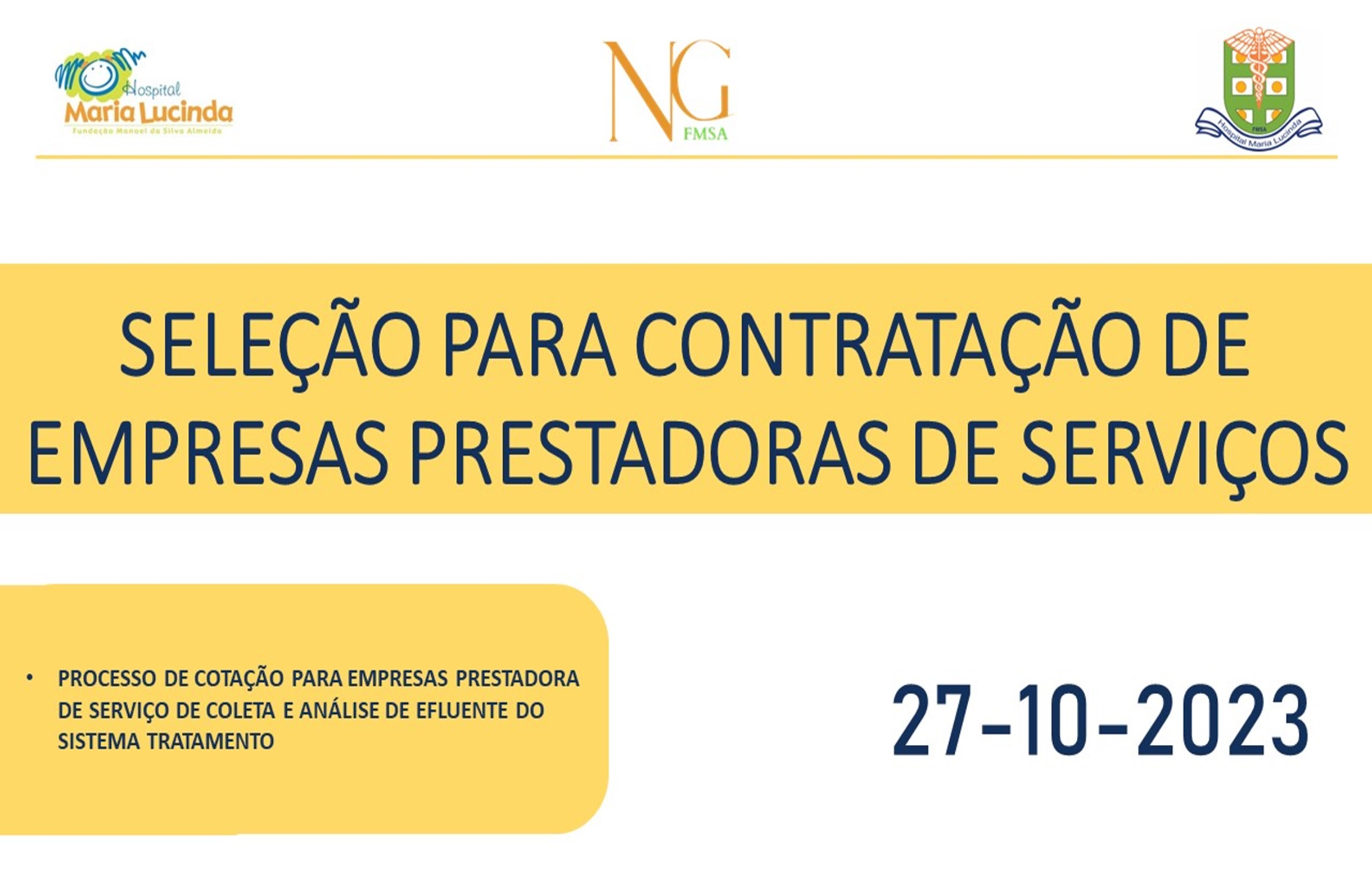 Processo de Cotação para Empresas Prestadora de Serviços de Coleta e Análise de Efluente do Sistema de Tratamento