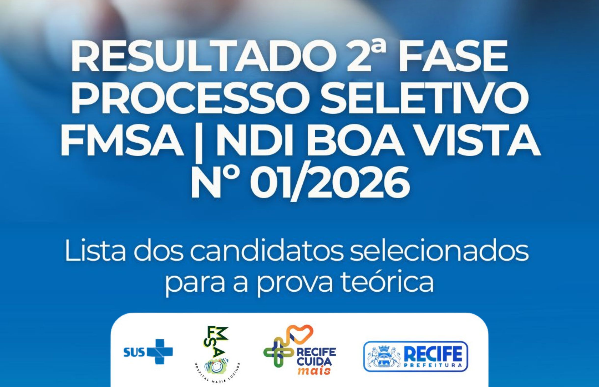 Resultado da 2ª fase do Processo Seletivo do NDI Boa Vista é divulgado