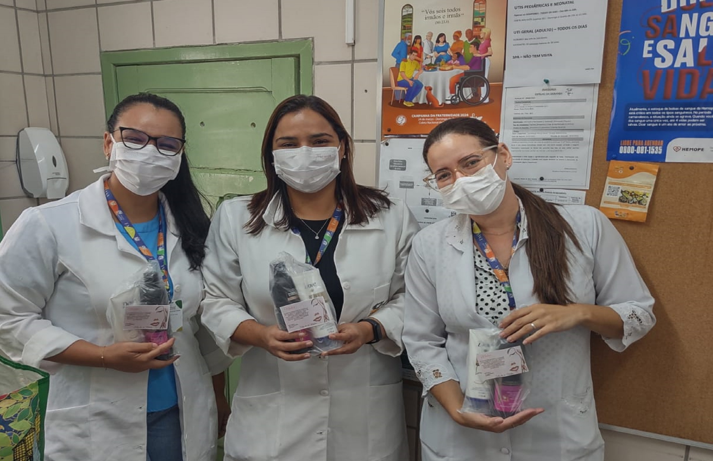 Serviço Social da Fundação Manoel da Silva Almeida/Hospital Maria Lucinda promove ação em alusão ao Dia Internacional da Mulher