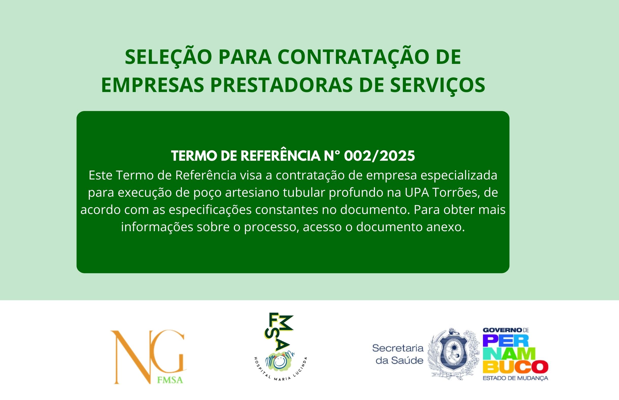 TERMO DE REFERÊNCIA Nº 002/2025