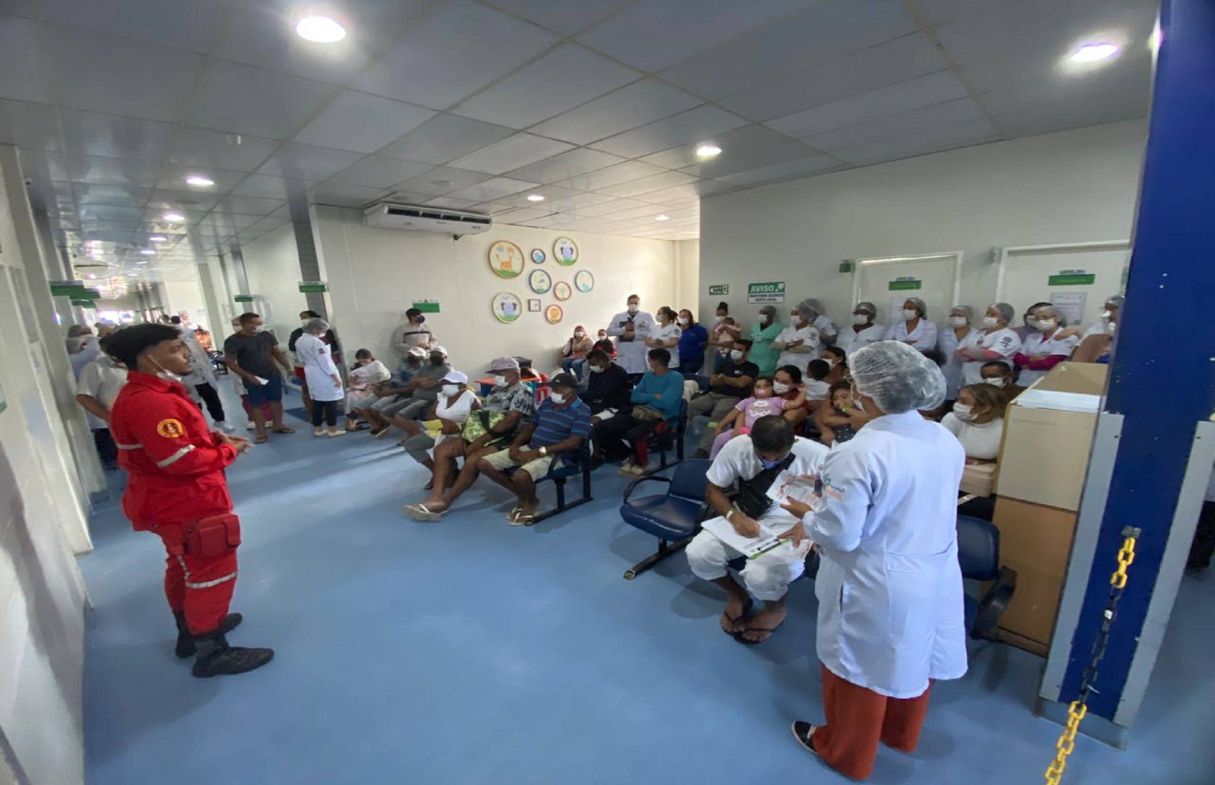 UPA Paulista promove palestra sobre cuidados com fogueira e fogos de artifício